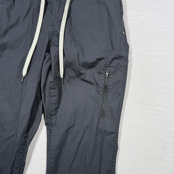 Vuori Womens Small Ripstop Pants Charcoal Gray Organic Cotton Blend VW401 - Picture 5 of 16